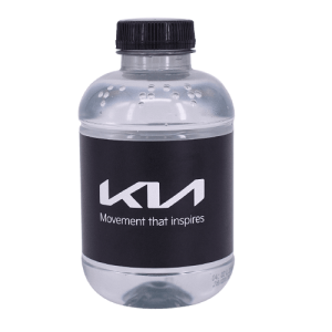 BOTELLA AGUA BARCELONA RPET 25CL - ETIQUETA PAPEL 1 COLOR