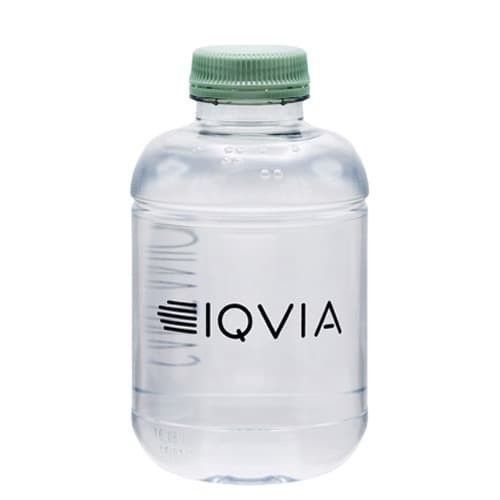 BOTELLA AGUA BARCELONA RPET 25CL - IMPRESIÓN DIRECTA 1 COLOR